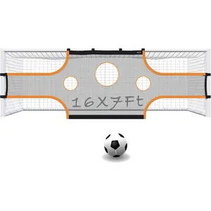 Soccer Goal Target Sheet, Field Net, Professional  Practice Aid