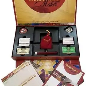 The Millionaire Maker Game "Experience Your Fastest Path to Cash!" Educational Boys Girls Gift Set ‎The Millionaire Maker
