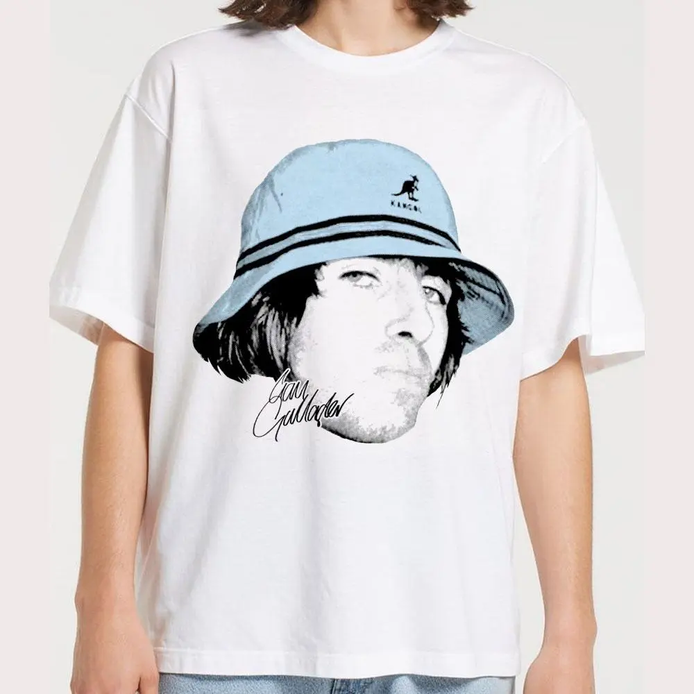 Liam Gallagher Portrait Bucket Hat Face T-shirt