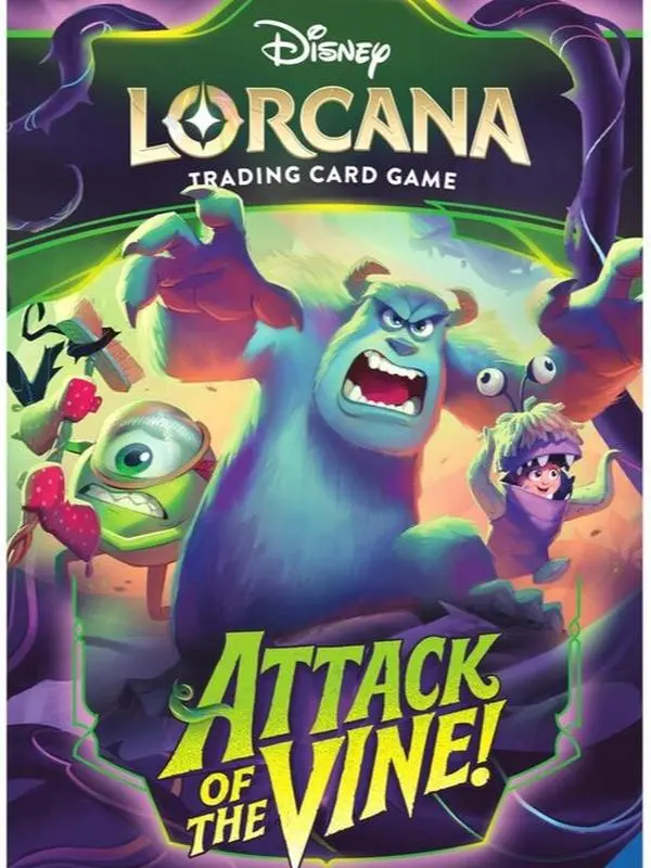 Disney Lorcana: Attack of the Vine! Sleeved Booster Pack - Attack of the Vine!