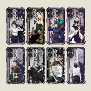 JJK Anime-Style Case for Samsung AND iPhone fit Galaxy S22 S23 S24 S25 S24ULTRA and iPhone 17 17AIR 17 PRO MAX 11 12 13 14 15 16 PLUS ZSHZ9-14
