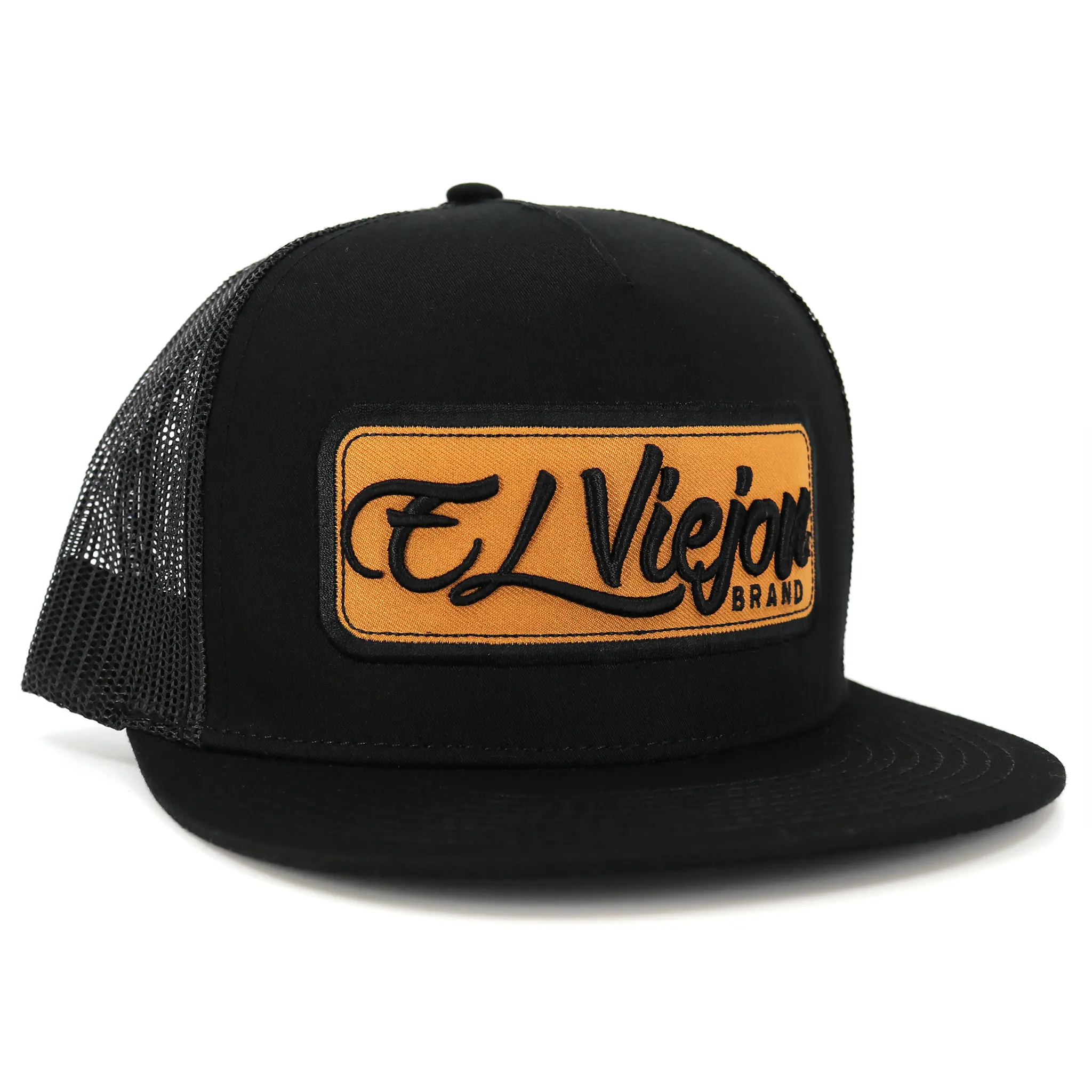 EVPatch Black (Camel Patch) flat visor hat