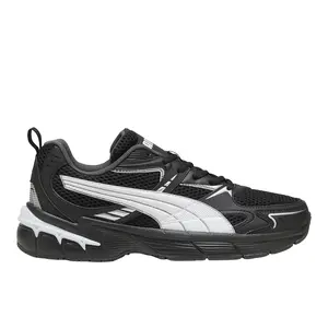 PUMA Mens Milenio Tech 2000 Lace Up Sneakers Shoes Casual - Black