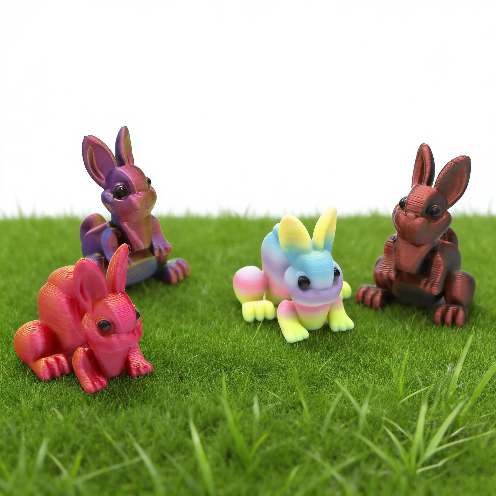 Easter Surprise Eggs 3D Printed| Easter Egg Hunt, Party Favors & Classroom Prizes for Kids | Exquisite Pre-filled Toys 7pcs