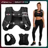 Adjustable Weighted Vest 6lbs/8lbs/12lbs/16lbs/20lbs/25lbs/30lbs, Sand Weight Vest for Men & Women, for Walking, Home Workout & Daily Fitness, Reflective Adjustable Design