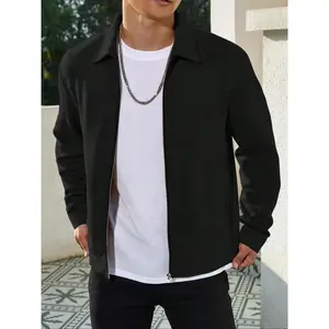 Men's Casual Air Layer Jacket, Coats, Lightweight Insulated Liner, Plush Lining, Perfect for Outdoor Activities & Daily Wear