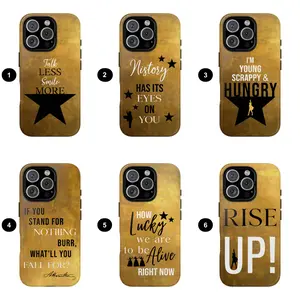 Hamilton PhoneCase, An American Musical, Broadway Musical Protective Accessory