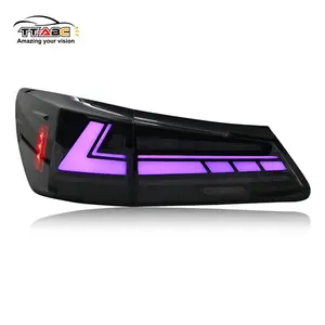 TT-ABC RGB Tail Light For 2006-2012 Lexus IS250 IS350 ISF LED Tail Light Sequential Signal Light