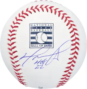 David Ortiz Boston Red Sox Autographed Hall of Fame Logo Baseball with "HOF 22" Inscription - Fanatics Authentic Certified