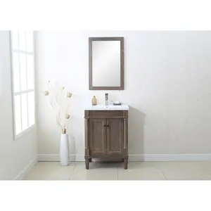 LegionFurniture  24 in. Sink Vanity - Weathered Gray