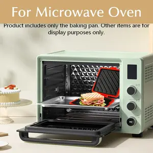 Food-Grade Microwave Pan for Sandwiches, Wings, Steak, Kitchen