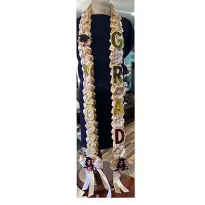 Graduation Leis, Decorative Floral Leis for High School & College Graduation Ceremonies