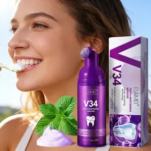 Elaimei Brightening Tooth Mousse 60ML, Non-Invasive Stain Removal, Long-Lasting Freshness, Oral Care Treatment