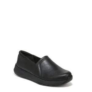 Dr. Scholl's Women's Dive In Slip Resistant Slip On Work Shoe - Wide Width