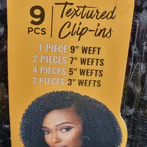 Curls Kinks & Co 9pc Game Changer Clipins