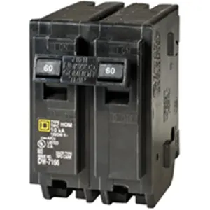 Square D By Schneider Electric HOM260CP 60A 2P Plugon Circuit Breaker
