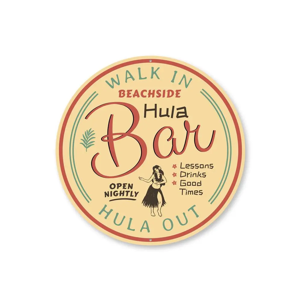 Hula Bar Sign