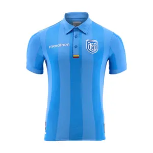 Official Ecuador FEF Goalkeeper Jersey – Light Blue Edition Men's