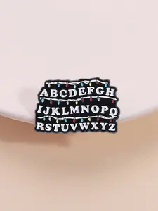 Stranger Things Light-Up Letter Board Brooch, Key Prop Replica, Fan Collectible Jewelry, TV Show Memorabilia, Unique Gift Idea, Fashion Accessory, Cute