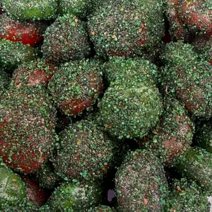 Pickle Gusherz,   Jelly Fruity Center, Sweet-Sour Candy Snack Food Tangy
