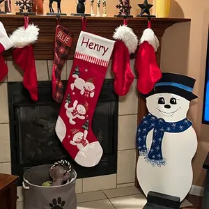 Personalized Giant Tumbling Christmas Stocking - Festive Home Decor