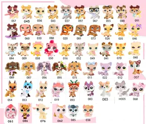 Custom Miniature Pet Figures Set: 2-5 Mini Pet Figures (Dog & Cat) - Handcrafted Christmas Birthday Gift for Children