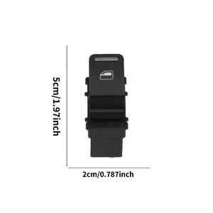 Glass Lift Switch Assembly Key Replacement Part No. 5c5959855 Fits Vw Beetle Convertible Models 2013-2019, High Value Car Accessory