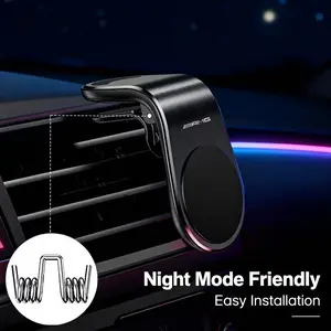 Universal Car Phone Holder for Mercedes-Benz Models W204 W203 W212 W211 Glc Gle A45 C63, Sturdy Design with Adjustable Angle, Car Cellphone Mount