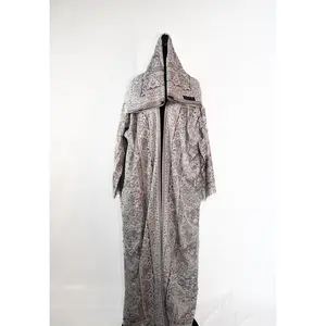 Kashmiri Pashmina Abaya — Stone Collection