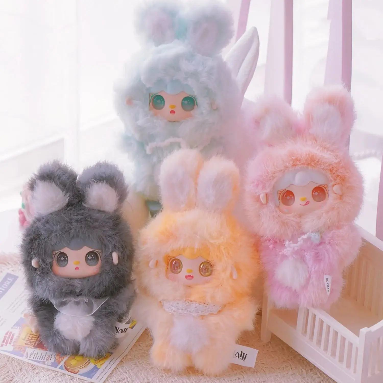 Buy 3 get 1 free]Yooki-Hopping Bunny Plush Mystery Box - TikTok Shop