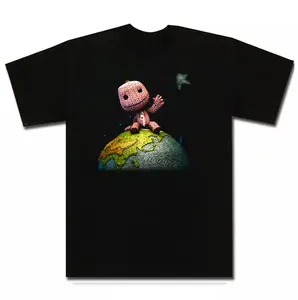 Little Big Planet Sackboy Video Game T Shirt, Retro Vintage Game Movie Shirt, Shirt For Men For Women, Gift For All Tee