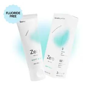 Zero Premium Toothpaste with 10% Nano-Hydroxyapatite, Xylitol, and Pure Taste Formula with No Fluoride, SLS, Titanium Dioxide, Or Parabens