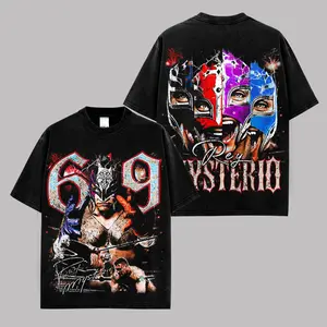 Rey Mysterio 619 Vintage Graphic Tee WWE Lucha Libre Legend Shirt, Masked Wrestling Icon T-Shirt, Retro Streetwear Unisex Tee, Gift For WWE Fans