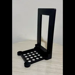 Wrestling Ring 3D Printed Wall-Mounted Display Stand - Action Figures WWE, AEW, WCW (Wrestling Ring & Funko Pop Not Included)