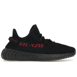 adidas Men's Yeezy Boost 350 V2 Black Red, from StockX