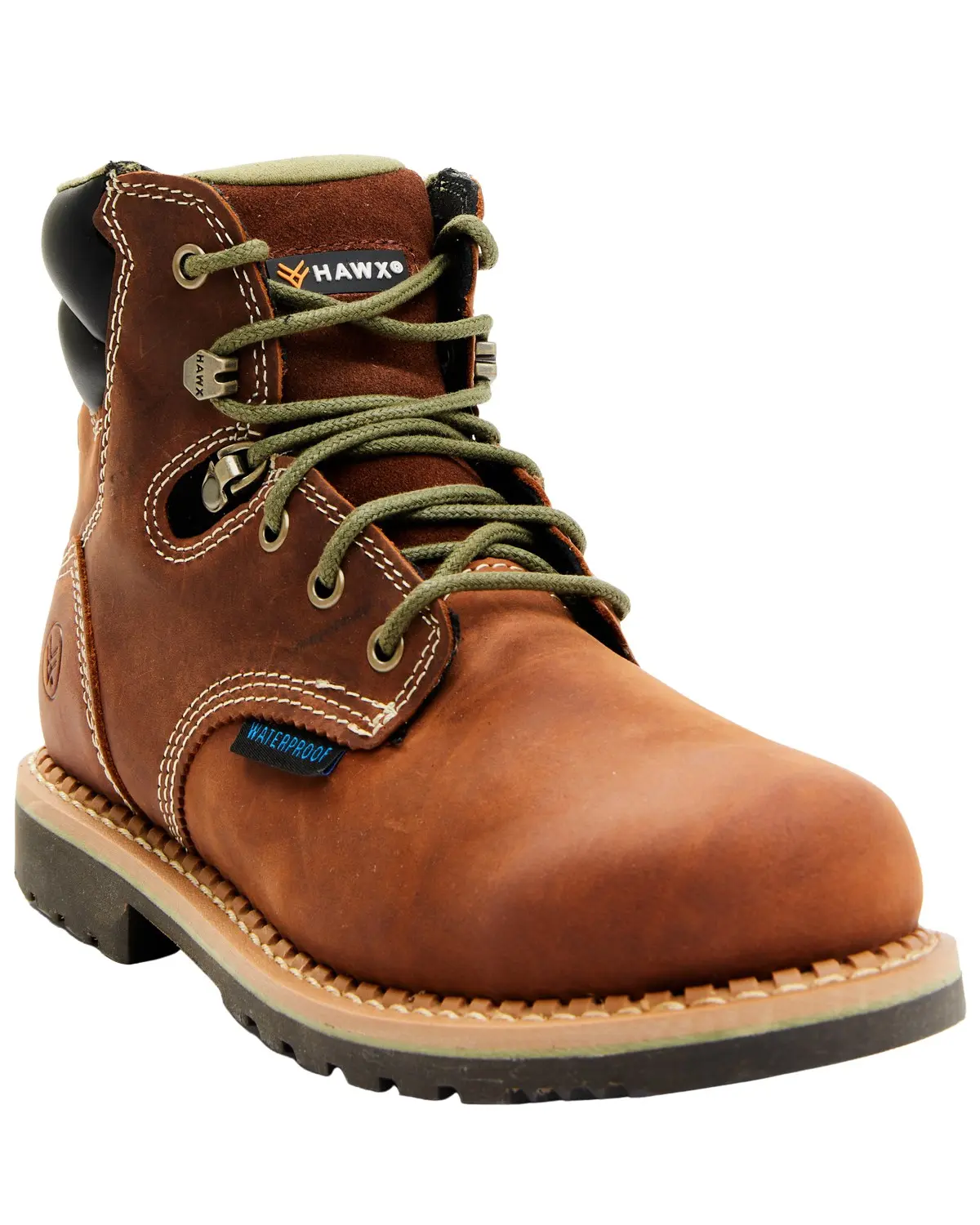Hawx Women's Women'S Platoon Lace-Up Waterproof Work Boot Soft Toe - Bhxw0wrpw119