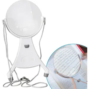 MG013HF 4-Inch Hands-Free LED Magnifier