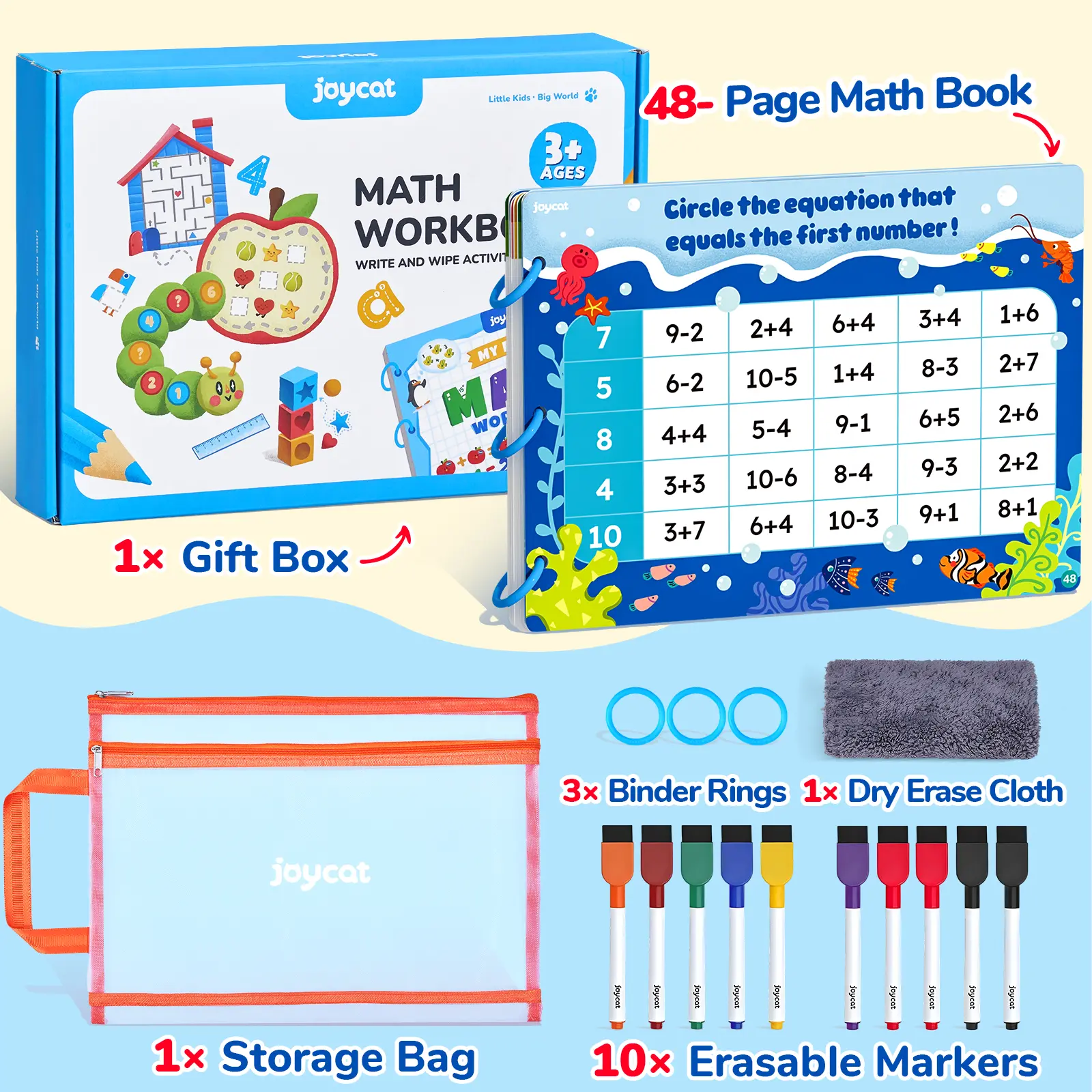 Math Workbook Set