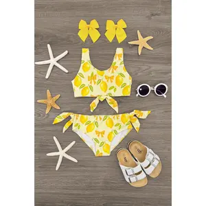 Lemon Bow Bikini