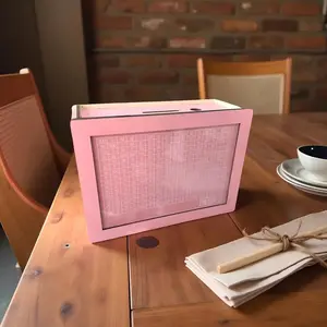 Cash Vault Wooden Savings Box, 2026 New Savings Challenge Box, Wooden Money Saving Box Money Box with Counter, Money Saver with Money 10000 Savings Target and Numbers