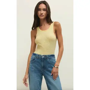 Z Supply: Classic Slub Scoop Tank in Sunnyside