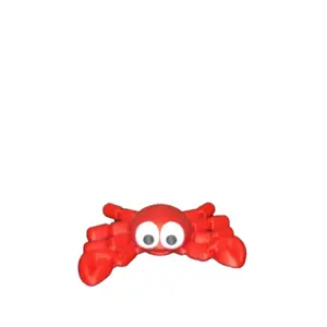 Articulated Crab Fidget Toy Customizable 3D Print - Customizable Design, Fun and Engaging Activity for Children