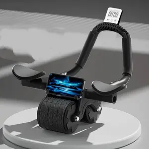 Wheel AB Roller Machine Full Body Core & Home Gym Workout Trainer for Enhanced Core Strength Compact Design Ideal for Home Gyms