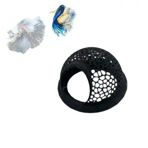 Betta Hammock, Bett a Bed, Safe Resting Spot for Betta-Fish, Shrimp and Small Fish, Small Fish Feeding Rings, Aquarium Hiding Feeding Decorative Accessories, Fish Tank