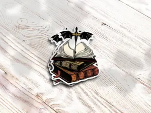 Fourth Wing Stickers, Iron Flame, Book Dragons Sticker