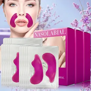 3 boxes of grape seed collagen nasolabial fold mask, lighten fine lines at the corners of the mouth, make your smile more confident, facial care products