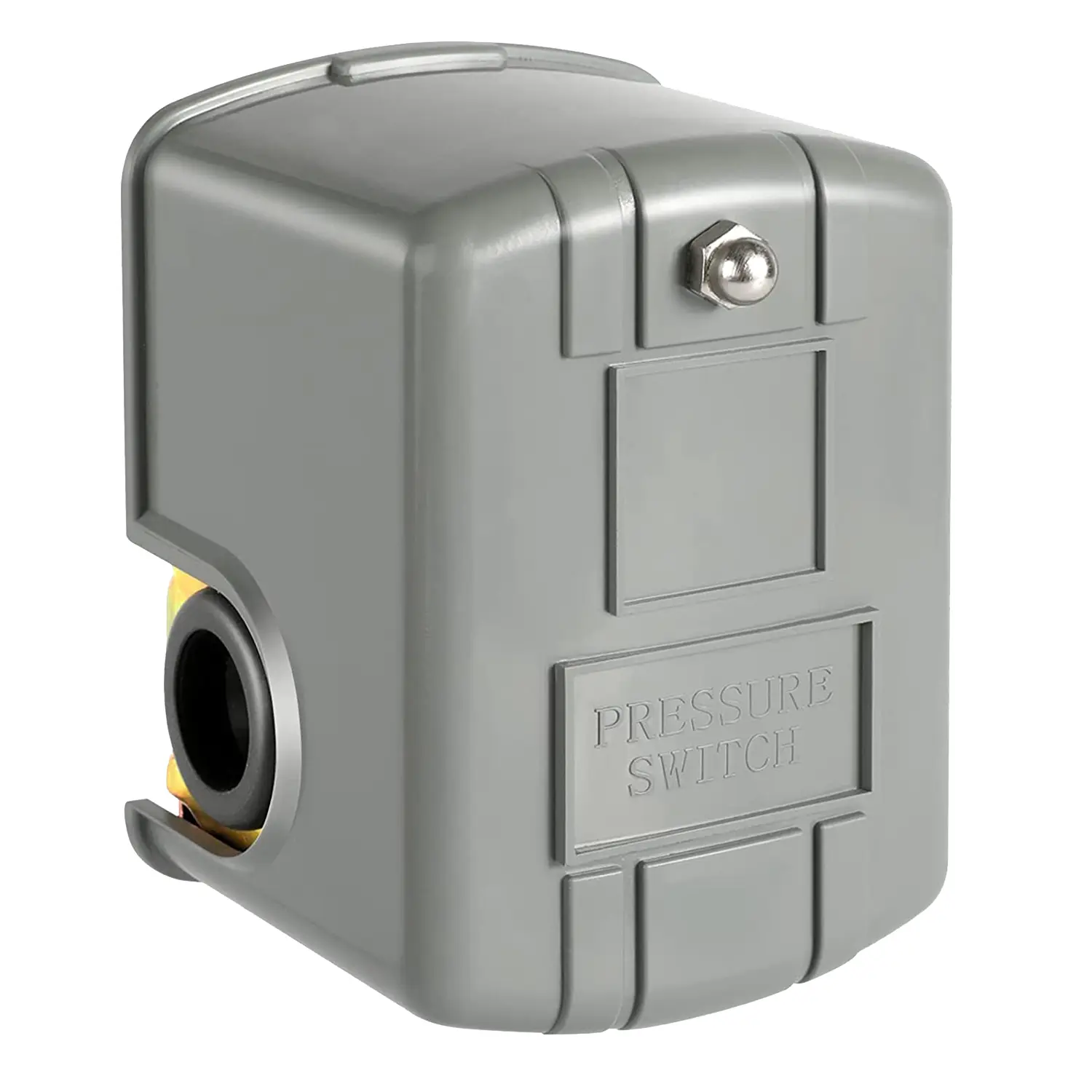 Home Supplies Well Pump Pressure Switch, 40-60 Psi Adjustable Differential, 1/4 in NPT Thread, High-Strength Power-Saving Motor Protection Component