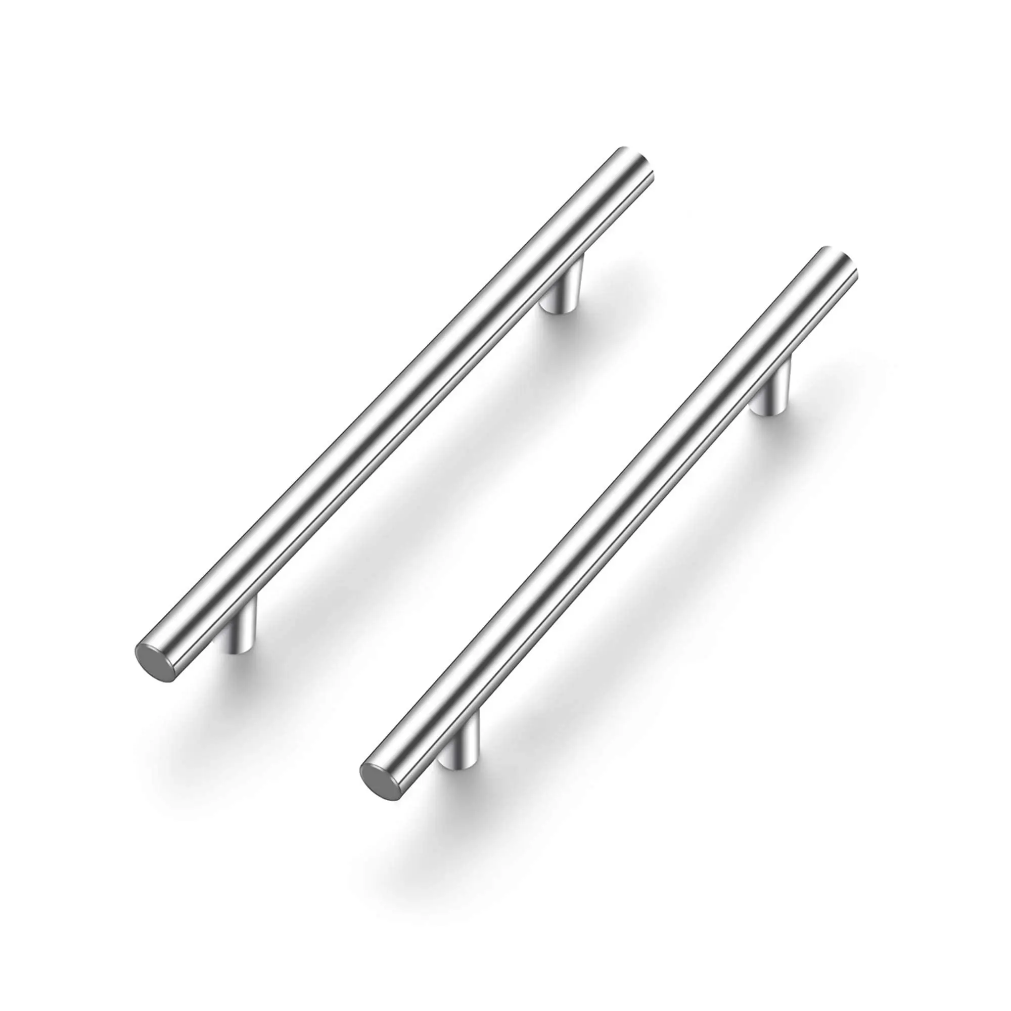 7.38 inch Cabinet Pulls Stainless Steel Kitchen Cupboard Handles Cabinet Handles, 5 inch Hole Center