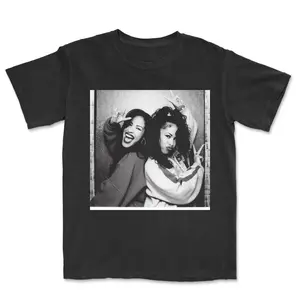 Selena And Aaliyah T-Shirt, Aaliyah One in a Million Shirt, Music Shirt, Hiphop Tee, Aaliyah Merch, Selena Shirt, Aaliyah Gift