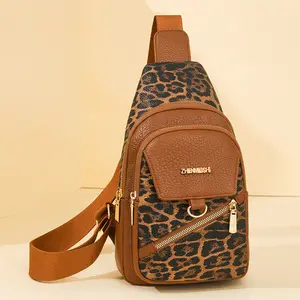 Japanese Style Big Capacity Chest Bag for Women's Daily Commute